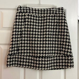 Wool herringbone skirt size 10